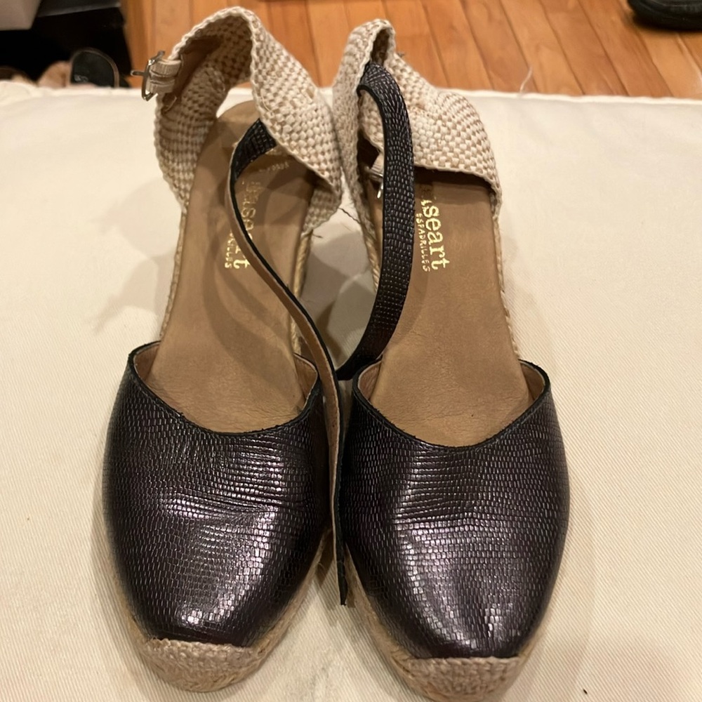 Paseart wedge sandals size 38 US size 9